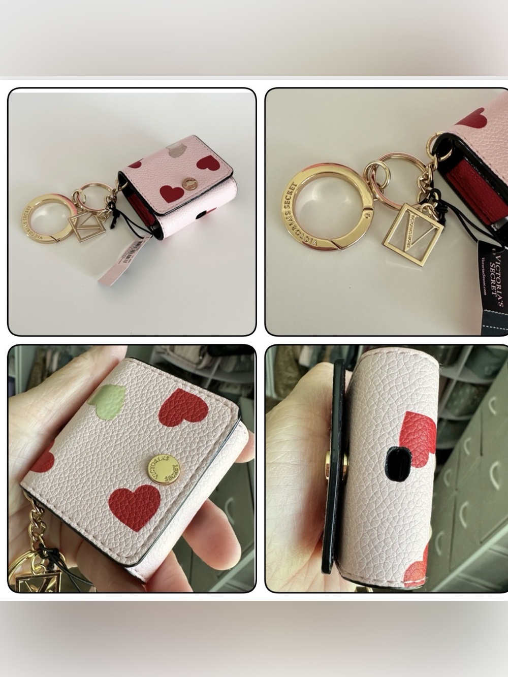 New! Victoria’s Secret Pink Wireless Earbud Case Cover Holder
